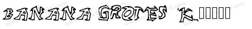 BANANA GROTESK字体转换